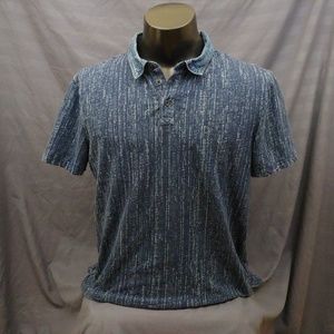 Calvin Klein Jeans Short Sleeve Denim Polo Shirt